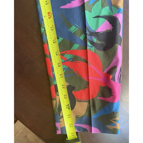 Sonia Rykiel Paris Womens Birds All Over Print Pants Size 36 French, 100% Cotton - Picture 8 of 12